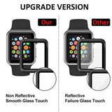 Curved HD Apple Watch Tempered Glass Protector The Ambiguous Otter