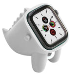 Cute Gator Apple Watch Charging Pod White Gator The Ambiguous Otter