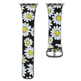 Daisy Apple Watch Leather Band black / 40mm The Ambiguous Otter