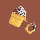 Delish Soft Serve AirPods Case Choco Swirl The Ambiguous Otter