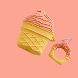 Delish Soft Serve AirPods Case Peach The Ambiguous Otter