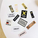 DIY Street Art iPhone Case for iphone XR / Cloth label B 12pcs The Ambiguous Otter