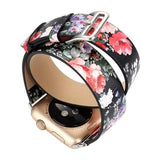 Double Tour Floral Edition Apple Watch Band Night Garden / 38mm The Ambiguous Otter