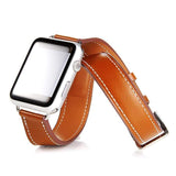 Double Tour Genuine Leather Apple Watch Band The Ambiguous Otter