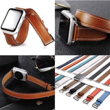 Double Tour Genuine Leather Apple Watch Band The Ambiguous Otter