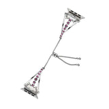 Dragonfly Apple Watch Bracelet Band silver / 44mm The Ambiguous Otter