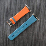 Duo Color Genuine Leather Apple Watch Band | New The Ambiguous Otter
