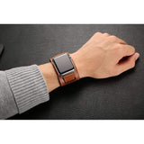 Equestrian Apple Watch Leather Band The Ambiguous Otter