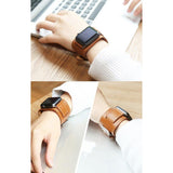 Equestrian Apple Watch Leather Band The Ambiguous Otter