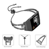 Feria Fitbit Ionic Rhinestone Bracelet Band The Ambiguous Otter