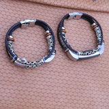 Fitbit Alta / Alta HR Leather Bracelet Band The Ambiguous Otter