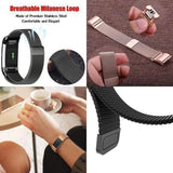 Fitbit Charge 2 & 3 Milanese Loop Band The Ambiguous Otter