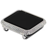 Full Rhinestone Encrusted Apple Watch Case Silver / 42mm The Ambiguous Otter