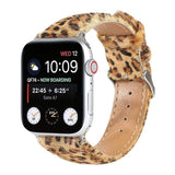 Fuzzy Plush Apple Watch Leather Band The Ambiguous Otter