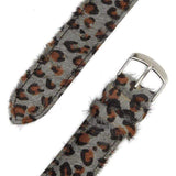 Fuzzy Plush Apple Watch Leather Band The Ambiguous Otter