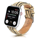 Fuzzy Plush Apple Watch Leather Band The Ambiguous Otter