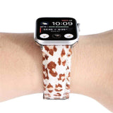 Fuzzy Plush Apple Watch Leather Band The Ambiguous Otter