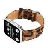 Fuzzy Plush Apple Watch Leather Band The Ambiguous Otter