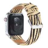 Fuzzy Plush Apple Watch Leather Band The Ambiguous Otter
