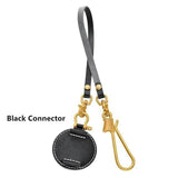 Genuine Leather Pocket Apple Watch Strap Black | Black Connector / 44mm The Ambiguous Otter