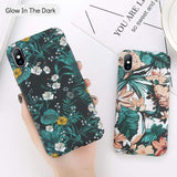 Glow In Dark Luminous Jungle iPhone Case The Ambiguous Otter