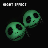 Glow In The Dark Skull AirPods Luminous Case The Ambiguous Otter