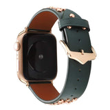 Golden Droplets Apple Watch Leather Band The Ambiguous Otter