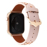 Golden Droplets Apple Watch Leather Band The Ambiguous Otter