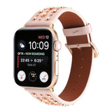 Golden Droplets Apple Watch Leather Band The Ambiguous Otter