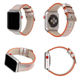 Holographic Apple Watch Leather Band The Ambiguous Otter