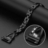 Kriona Fitbit Ionic Rhinestone Bracelet Band The Ambiguous Otter