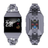 Kriona Fitbit Ionic Rhinestone Bracelet Band The Ambiguous Otter