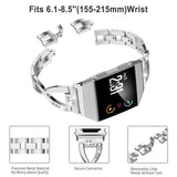 Kriona Fitbit Ionic Rhinestone Bracelet Band The Ambiguous Otter