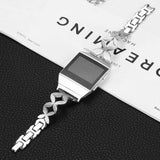 Layla Fitbit Ionic Stainless Steel Band The Ambiguous Otter