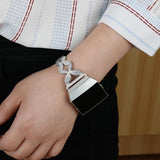 Layla Fitbit Ionic Stainless Steel Band The Ambiguous Otter