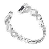 Layla Fitbit Ionic Stainless Steel Band The Ambiguous Otter