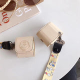 Leather Pocket x Lanyard AirPods Case The Ambiguous Otter