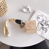 Leather Pocket x Lanyard AirPods Case The Ambiguous Otter