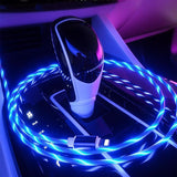 LED Glowing USB Charging Cable for iPhone & Samsung The Ambiguous Otter