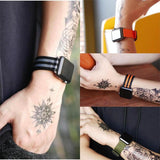 Lightweight Nylon Canvas Apple Watch Band The Ambiguous Otter