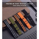 Lightweight Nylon Canvas Apple Watch Band The Ambiguous Otter