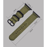 Lightweight Nylon Canvas Apple Watch Band The Ambiguous Otter