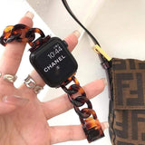 Looped Iced Coffee Apple Watch Resin Band The Ambiguous Otter