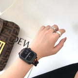 Looped Iced Coffee Apple Watch Resin Band The Ambiguous Otter