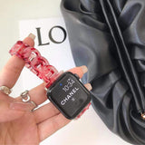 Looped Watermelon Punch Apple Watch Resin Band The Ambiguous Otter