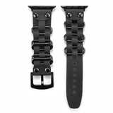 Lumberjack Apple Watch Leather Band Black / 40mm The Ambiguous Otter