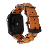 Lumberjack Apple Watch Leather Band The Ambiguous Otter