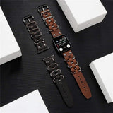 Lumberjack Apple Watch Leather Band The Ambiguous Otter