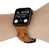 Lumberjack Apple Watch Leather Band The Ambiguous Otter
