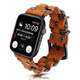 Lumberjack Apple Watch Leather Band The Ambiguous Otter